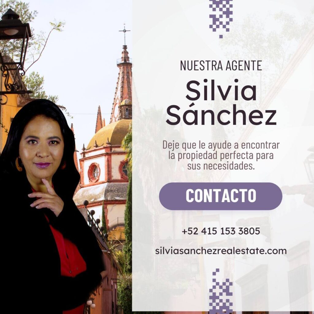 Silvia Sanches agente inmobiliario en San Miguel de Allende